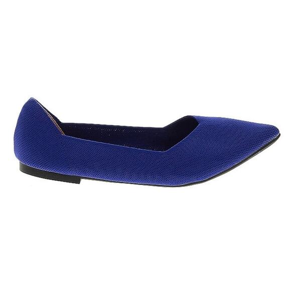 Comfy Flats slip on canvas Electric Blue Size 40 (EU) Flats shoes 9.5 - Picture 1 of 2